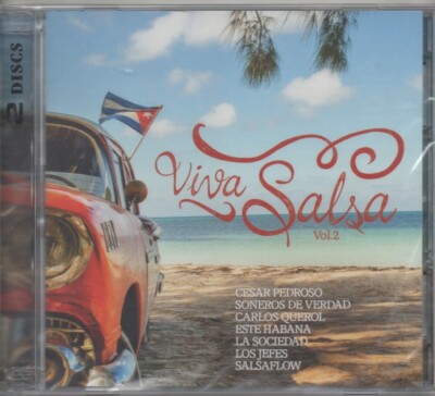 Viva Salsa Vol. 2 NEU 2CDs Cesar Pedroso Soneros De Verdad Carlos Querol Lady-E