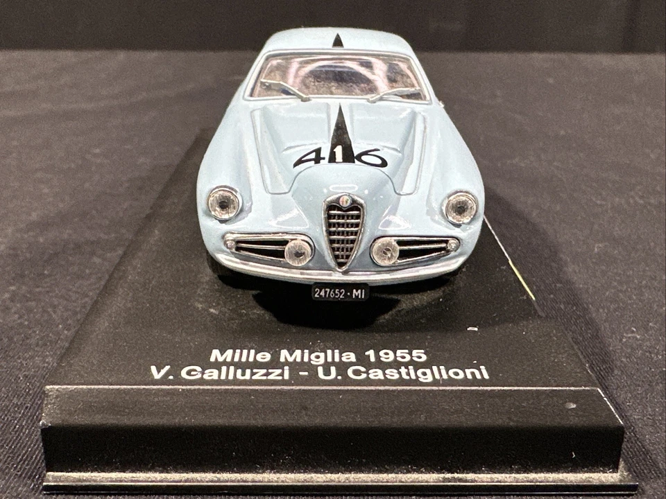 1/43 METRO/IXO ALFA ROMEO 1900 SS Zagato Coupé 1954 DIECAST CAR #416 Foto 4 de 4