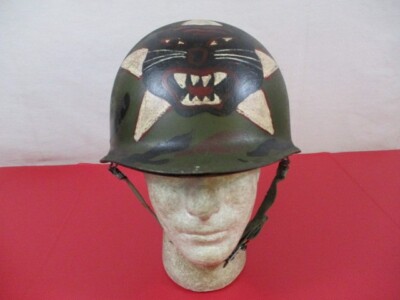 Vietnam Era ARVN Ranger M1 Helmet Complete w/Liner Dated 1968