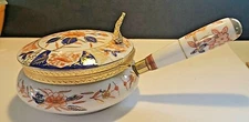 VINTAGE PORCELAIN SILENT BUTLER CRUMB CATCHER NO. 6791 