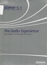 Dolby Digital 5.1 The Dolby Experience DVD VIDEO demo disc surround sound SEALED