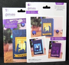 Holly Berries Embossing Folder and Square Tunnel Dies Set Crafter's Companion