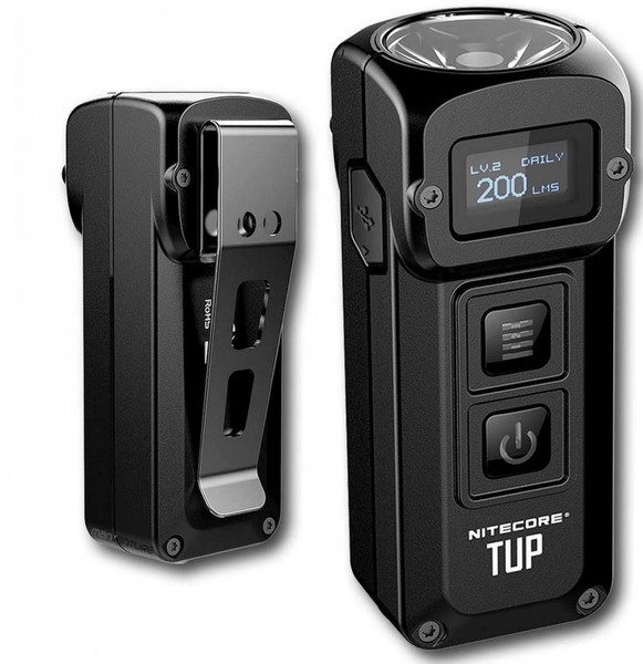 Nitecore Keyring SchlüSselbundlampe Mit Display Tup 1000 Lumen Schwarz-image
