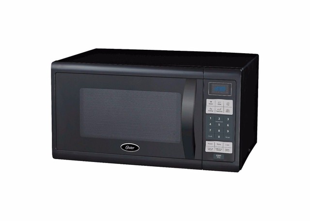 Oster 1 1 Cu Ft 1100 Watt Digital Microwave Oven Black Ogzj1104