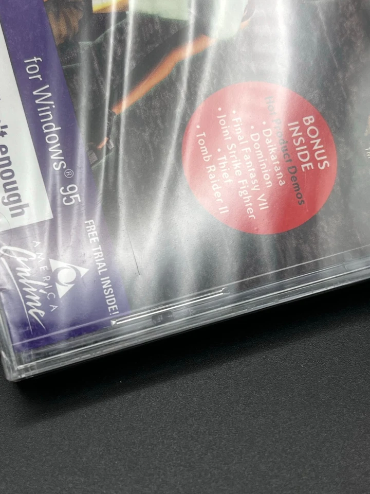 PC Windows 95 Tomb Raider 1 with Final Fantasy VII Demo Brand New Sealed READ - Image 2 of 4