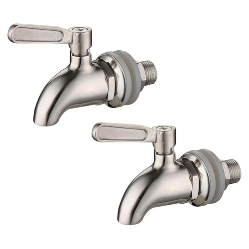 Stainless Steel Spigot Tap Faucet for Wine Barrel Drink Beverage Dispenser Tap - Picture 15 of 18