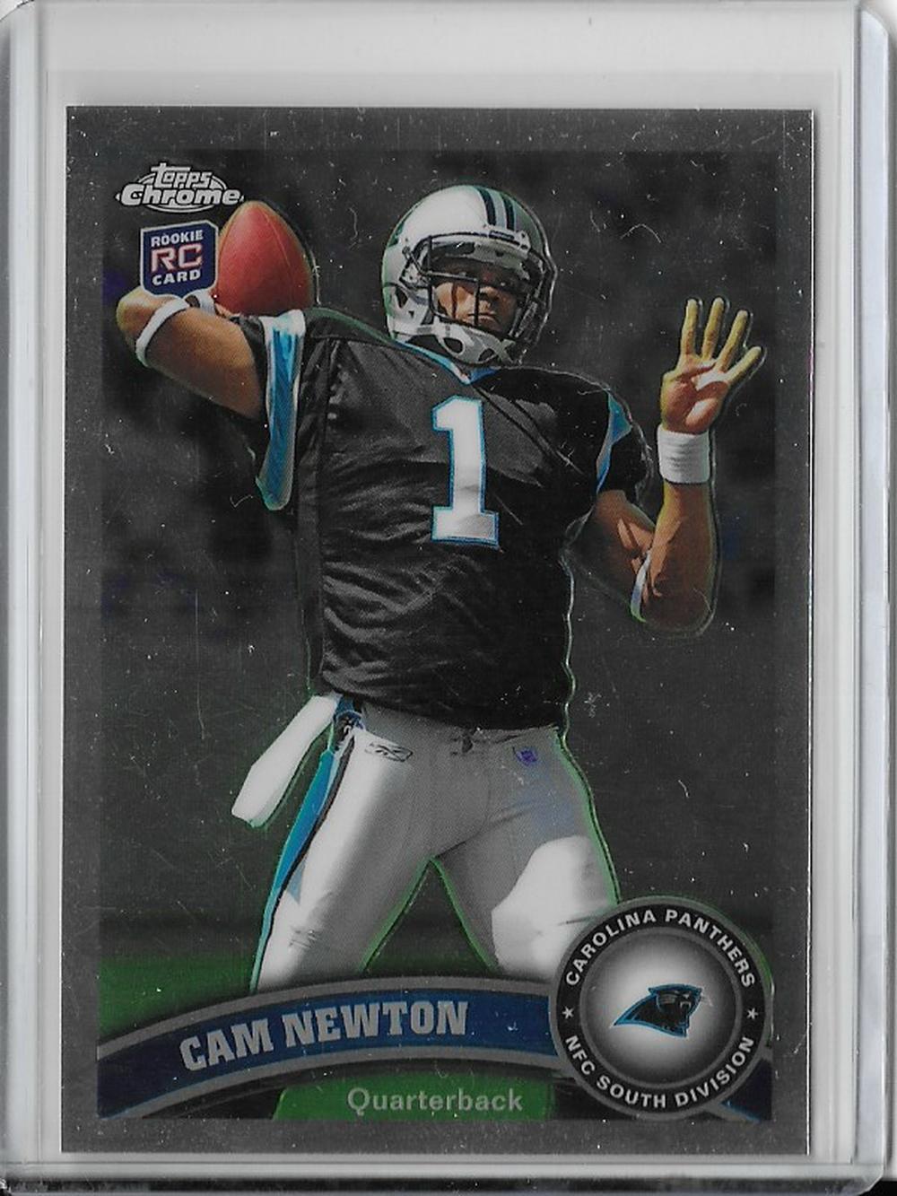 Cam Newton Topps Chrome #1 Base