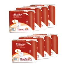 Tranquility SlimLine Adult Brief Large 45'' - 58'' Moderate Absorbency 96/Case