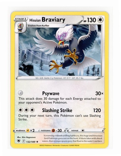 Reverse Holo Hisuian Overqwil 091/189 Rare Astral Radiance Pokemon TCG |  eBay
