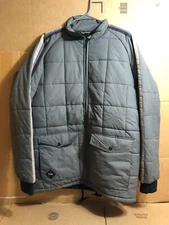 ThirtyTwo Men's Large Shell Snowboard Jacket, Gray with Shoulder stripe **