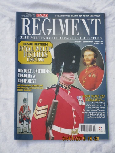 Regiment Magazine: Royal Welch Fusiliers 1689-1996, No. 15, Von 1996
