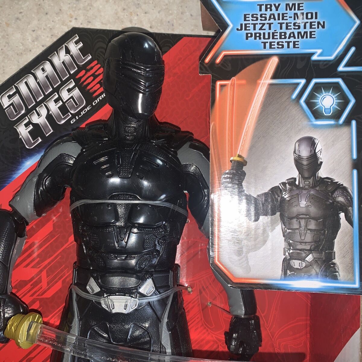 G I Joe Origins NEW * Ninja Strike Snake Eyes * Hasbro 12-Inch