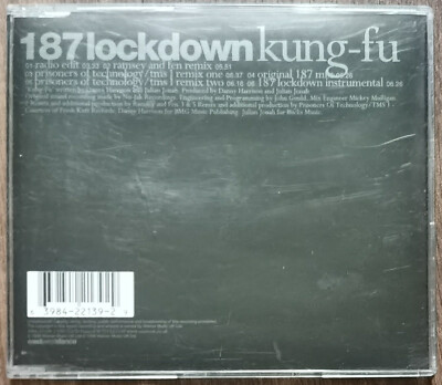 187 Lockdown Kung-Fu 6 Tracks CD Single 1997 EW155CD