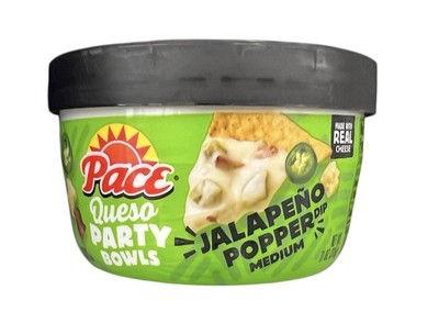 Pace Medium Jalapeno Poppers Dip Queso Party Bowls 11 oz