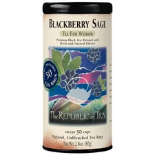 - Blackberry Sage Black Tea | 50 Tea Bags, Gourmet Black Tea