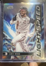 2025 Topps Cosmic Chrome - Lightspeed James Wood #LS-5 (RC)