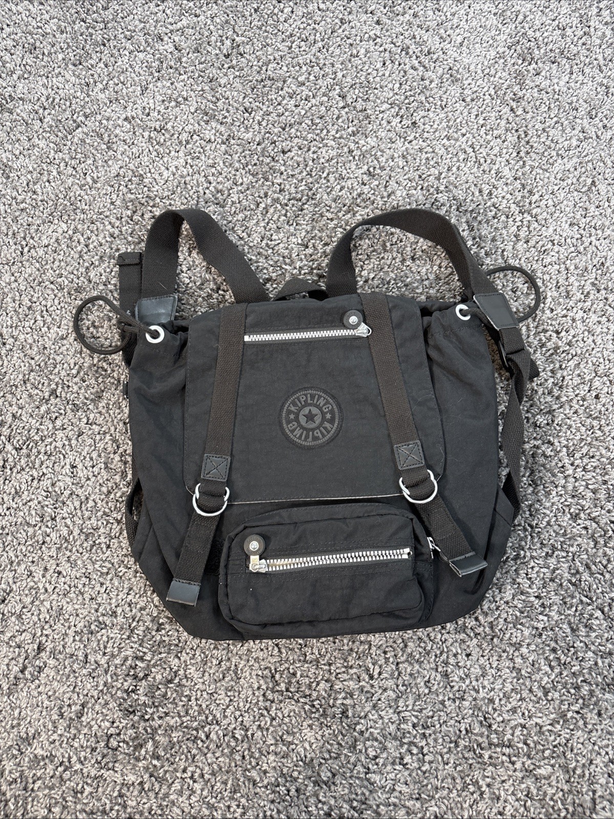 Kipling Joetsu Backpack Black Strap - image 1