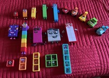 Hand To Mind NUMBER BLOCKS toys Set Numbers Sensory Blocks Vehicles Cars 1-10