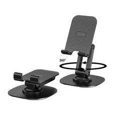 360 Rotating Cell Phone Stand for Desk, Adjustable Foldable Phone Holder, ...