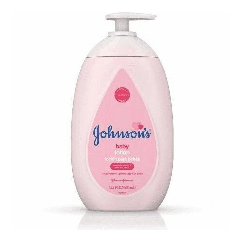 4 Pack - JOHNSON'S Moisturizing Baby Lotion with Coconut Oil, Hypoallergenic...