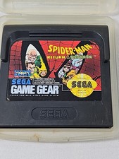 Spiderman Return of the Sinister Six - (Sega Game Gear) Plus Case - Untested