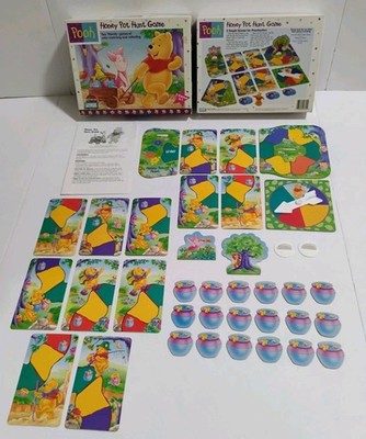 Vintage 1996 Disney Winnie The Pooh Honey Pot Hunt Game 