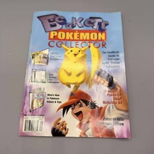 Beckett Pokémon Collector Issue #1 Sep 1999 TCG Price Guide Snap Yellow N64