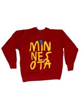 Signal Red Minnesota Printed Travel Novelty USA Jumper XL
