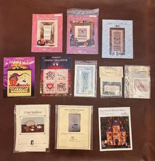 11 Vintage Cross Stitch Patterns Kits Just Nan Stoney Creek Victoria Sampler