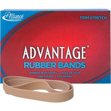 Alliance Rubber 27055 Advantage Rubber Bands Size 105, 1 lb Box Contains App...