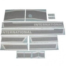 Decal Set 966 Black Stripe Vinyl Fits International 966