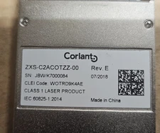 Corlant ZXS-C2ACOTZZ-00 200G DWDM 80KM Rev:A WOTRD9K4AE LUMENTUM