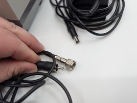 Nintendo Entertainment System NES Console Gray (NES-001) RF Switch & Power Cords