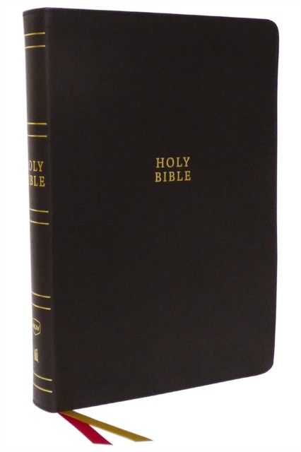 NKJV Holy Bible, Super Giant Print Reference Bible, Brown Bonded Leather,