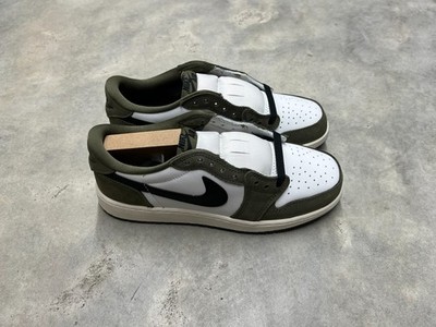 Nike Air Jordan 1 Retro Low OG Kid's GS Medium Olive Black HQ6999