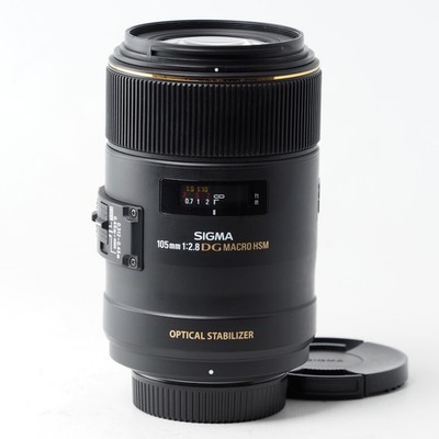Sigma 105mm F/2.8 EX DG OS HSM Macro (Nikon F mount) [Exc+] US Stock