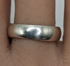 Vintage Sterling Silver 5.2mm Ring Band Size 7 Signed 925 MWR Thailand