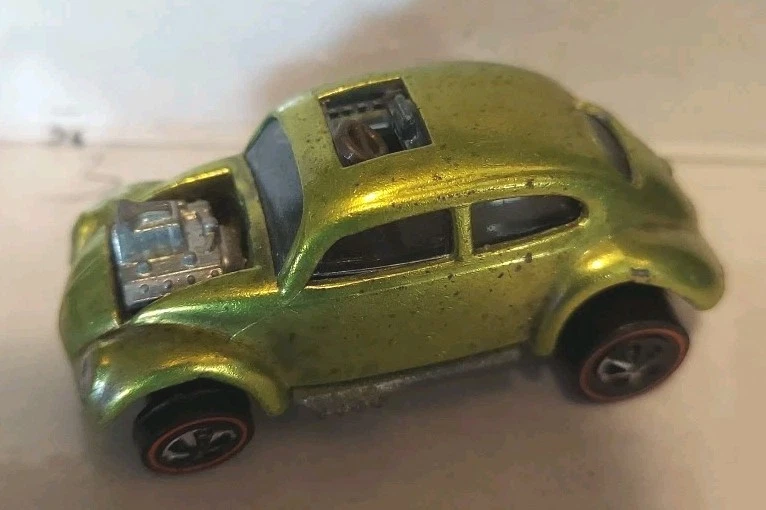💚💚HOT WHEELS REDLINE**"CUSTOM VOLKSWAGEN" 1967 U.S.A. ANTIFREEZE💚💚 - Image 4 of 4