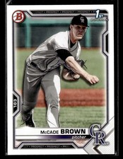 2021 Bowman Draft McCade Brown #BD-59