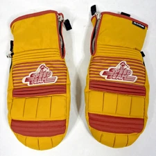 Dakine Pointer Mitt Mens Large Windells Yellow Snowboard Ski Mittens Gloves
