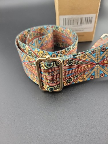 Nefelibata BORSA/CINTURINO FOTOCAMERA regolabile RETRO stampa colorata hardware oro nuovo con scatola - Foto 4 di 6