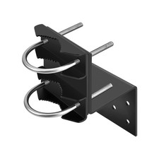 Antenna Mount Outdoor Antenna Pole Mast Mount Bracket Heavy Duty Steel with U...