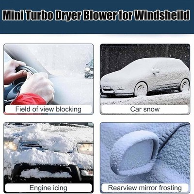 Cordless Air Blower Brushless Turbo Fan Violent Fan 800G Thrust Handheld qUQC