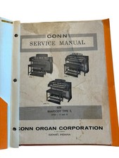 CONN RHAPSODY ORGAN MODEL 628 TYPE 3 SERVICE MANUAL, ALL SCHEMATICS