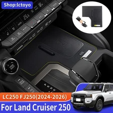 For Toyota Land Cruiser 250 Upgrade Central Control Wireless Charger Accessories