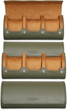 Watch Roll Travel Case for 3 Watches | Tough Portable Protection, Fits All Wr...