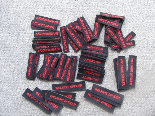 World War 2, Post War, UK Civil Defence, Unit/Area designations. Job lot  x 70+