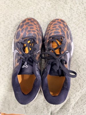 Nike Zoom Kobe 7 VII SYSTEM LOW  cheetah  Size 7Y