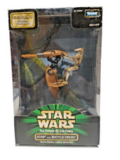 Star Wars Episode 1 Sneak Preview The Power Of The Force Stap And Battle Droid
