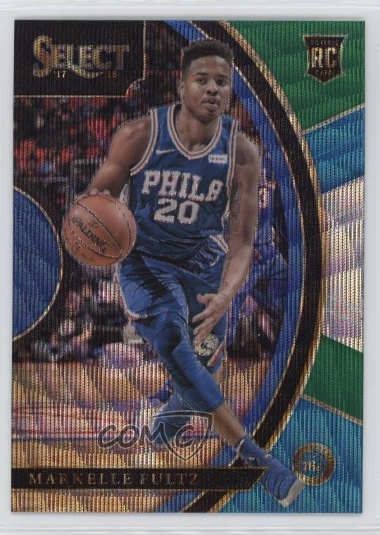 2017-18 Panini Select Concourse Tri-Color Prizm Markelle Fultz #68 6fs